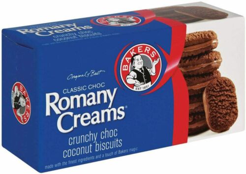 Bakers Classic Choc Romany Creams 200gr