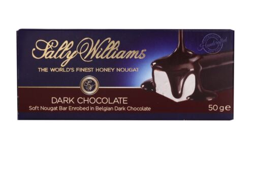 Sally Williams Dark Chocolate nougat 60gr