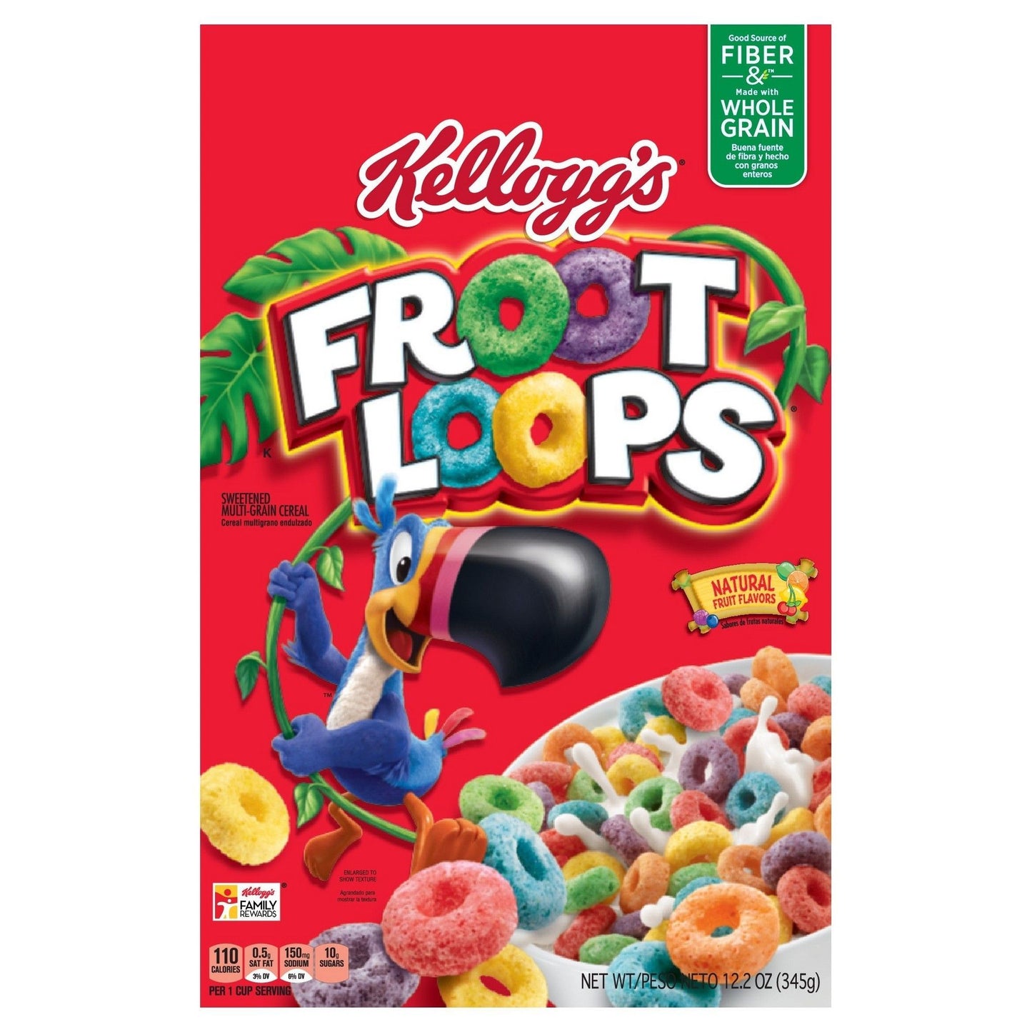 Kelloggs Fruit loops 350gr