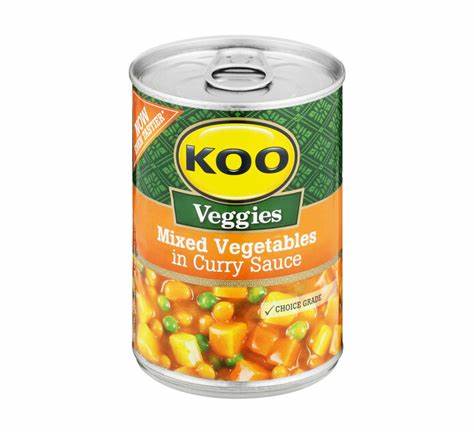 Koo Vegetable Curry 420gr