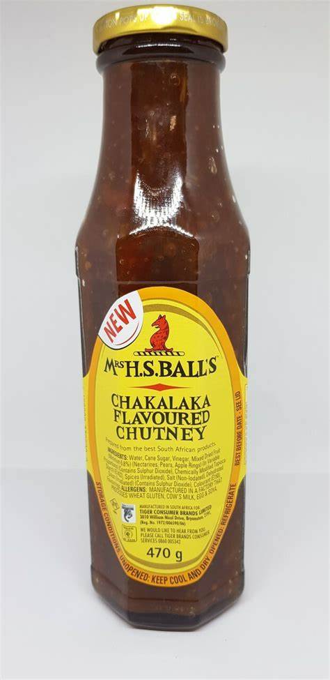 Mrs Balls Chakalaka chutney 470gr