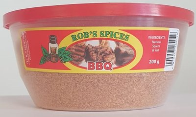 Robs BBQ spice 200gr tubs
