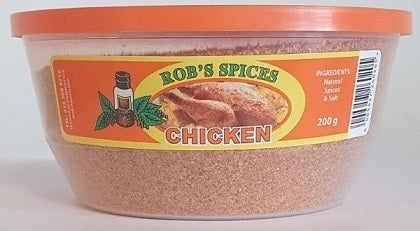 Robs Chicken spice 200gr tubs