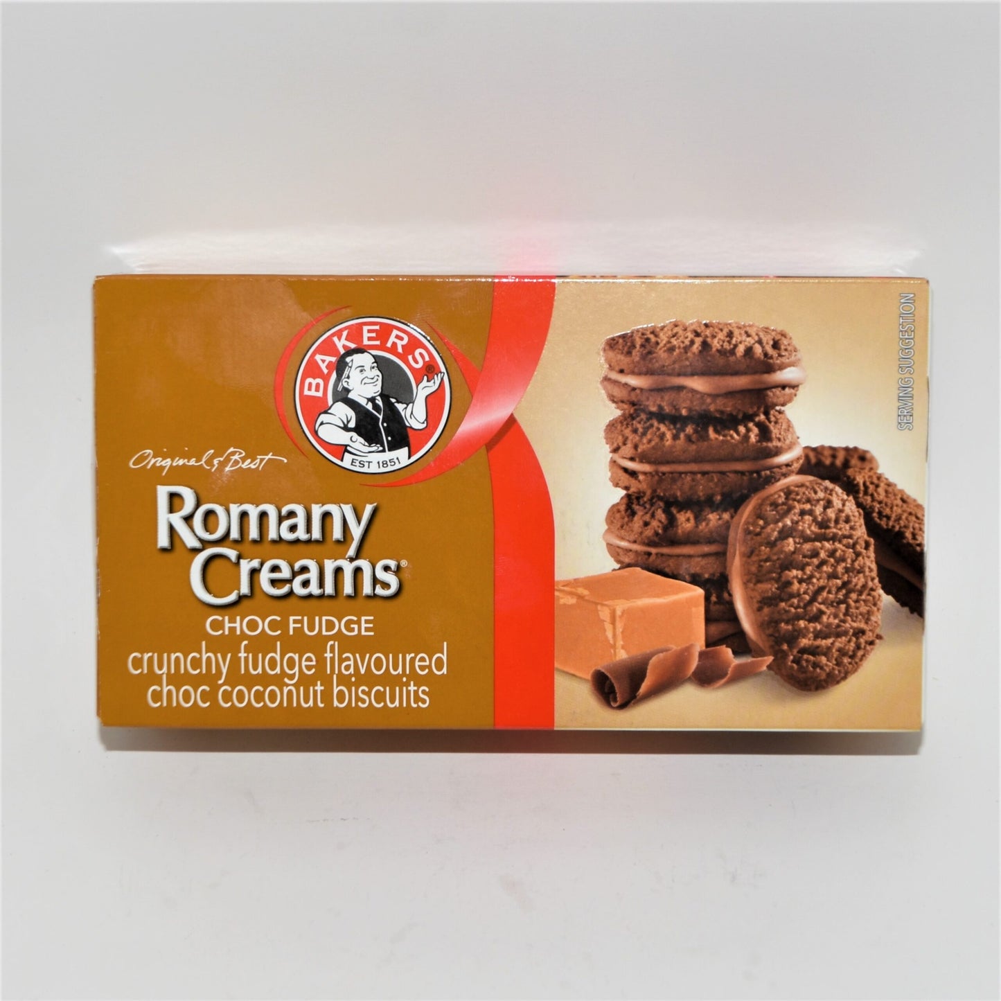 Bakers Choc Fudge Romany Creams 200gr