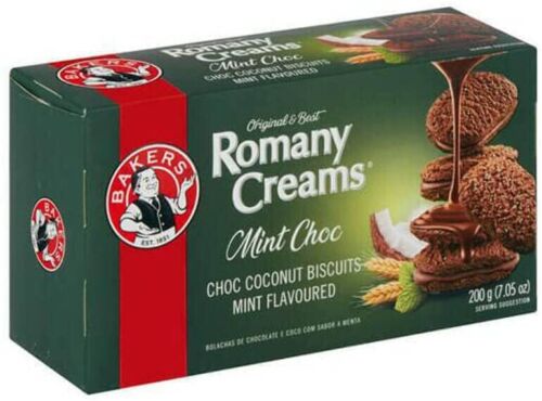 Bakers Mint Romany Creams 200gr