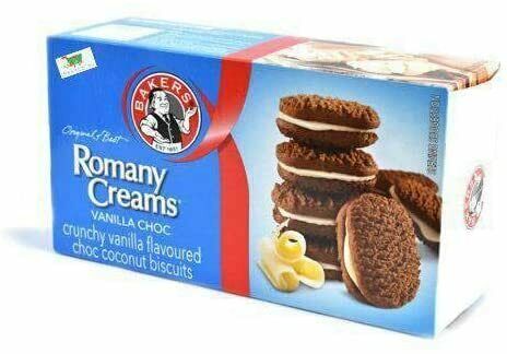 Bakers Vanilla Romany Creams 200gr