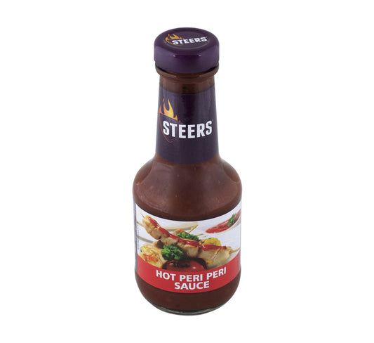 Steers Hot Peri-peri sauce 375ml